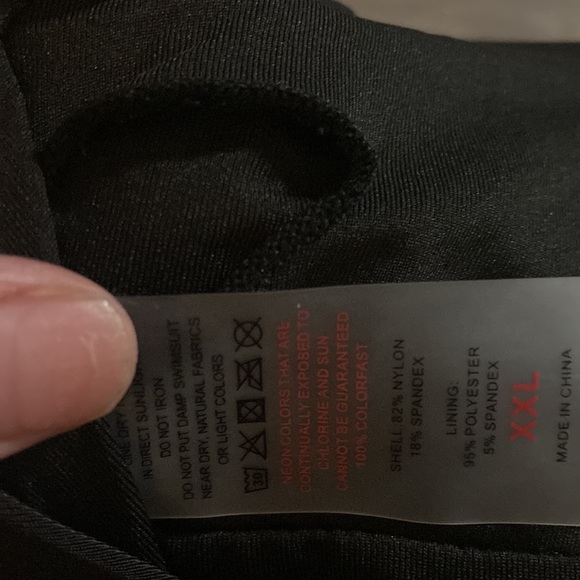 smismivo tummy-control halter one-piece swimsuit Size XXL - Picture 6 of 9